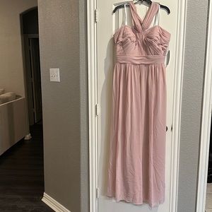 Dusty Rose Bridesmaid Dress